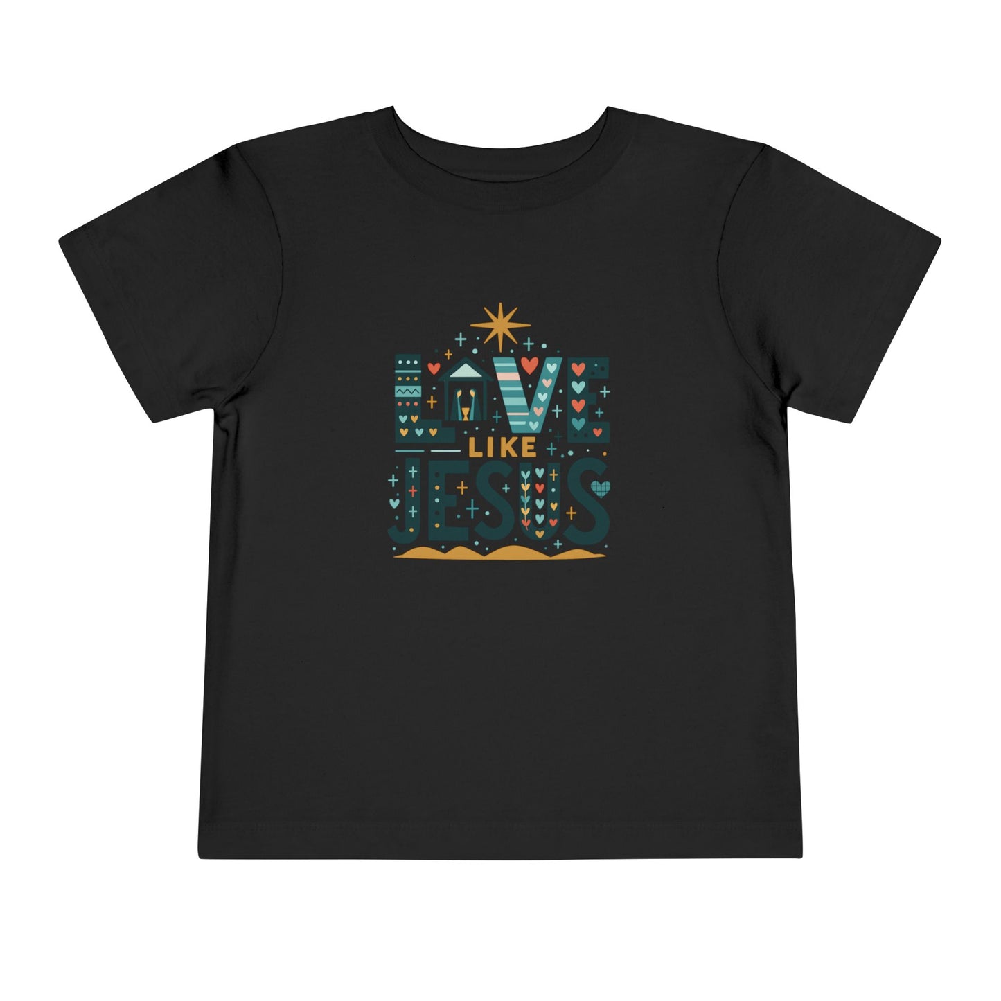 Love Like Jesus Christmas Tee - Toddler Holiday Shirt