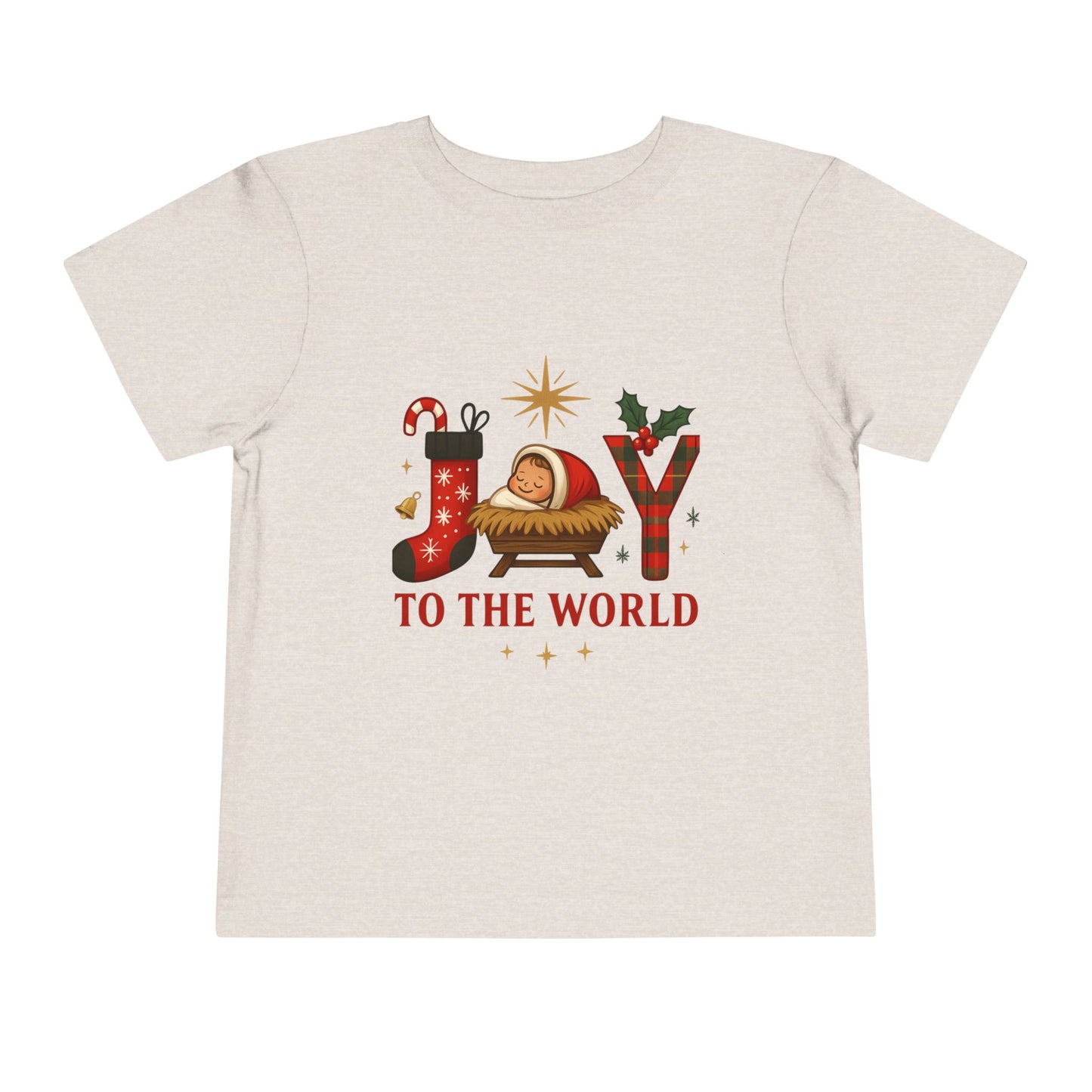 Joy to the World Toddler Christmas Tee