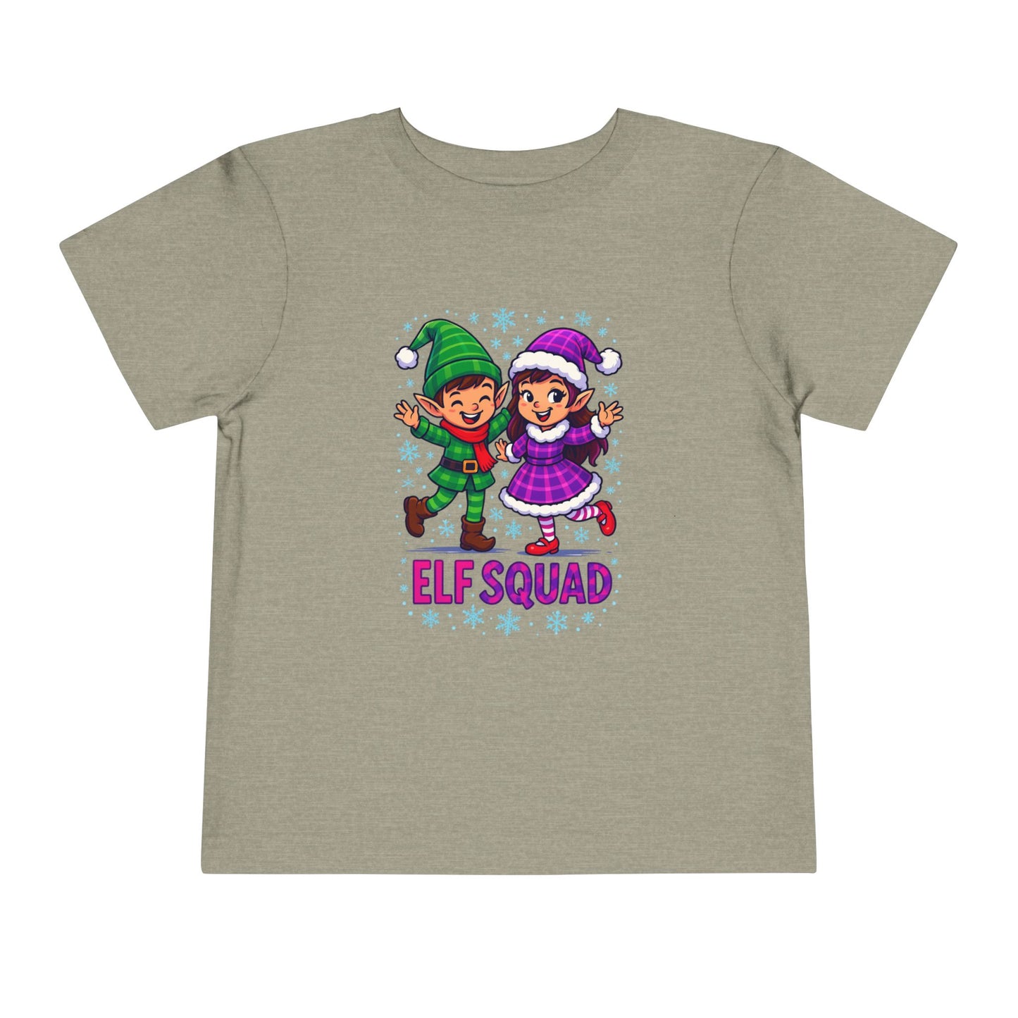 Elf Squad Toddler Christmas Tee