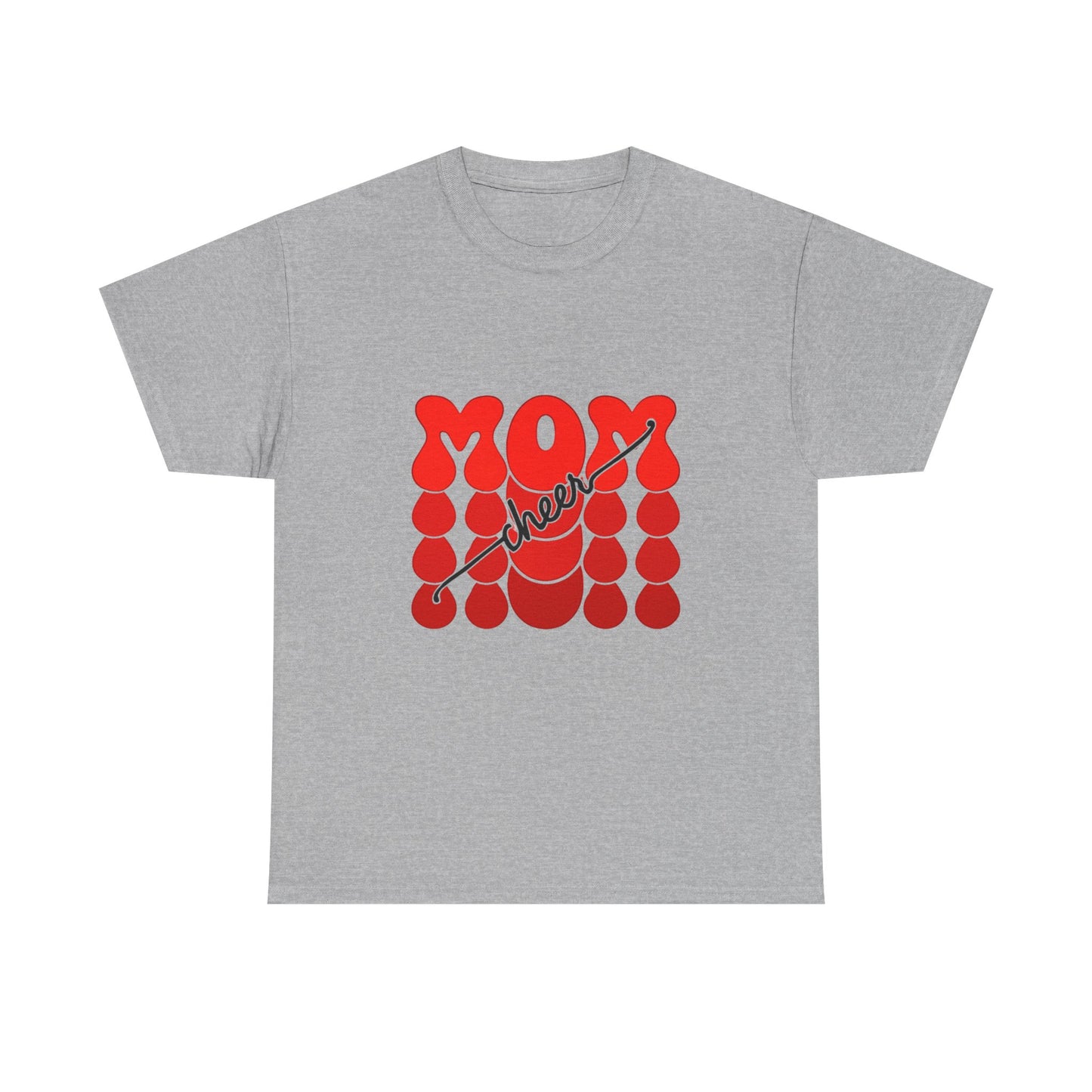 Retro Mom Cheer Tee – Bold Support & Spirit Shirt