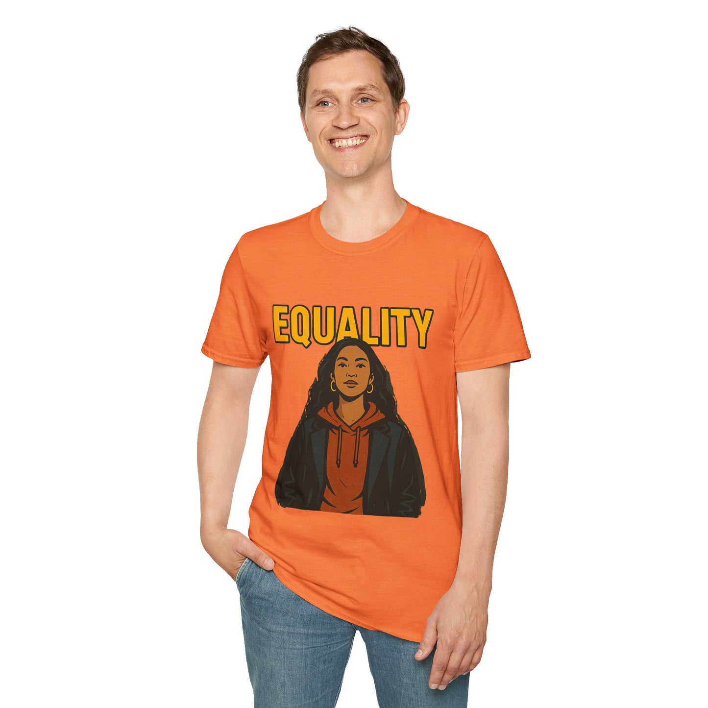 Equality Graphic T-Shirt for Activists, Unisex Tee, Motivational Shirt, Gift for Social Justice, Comfortable Wear for Every Day