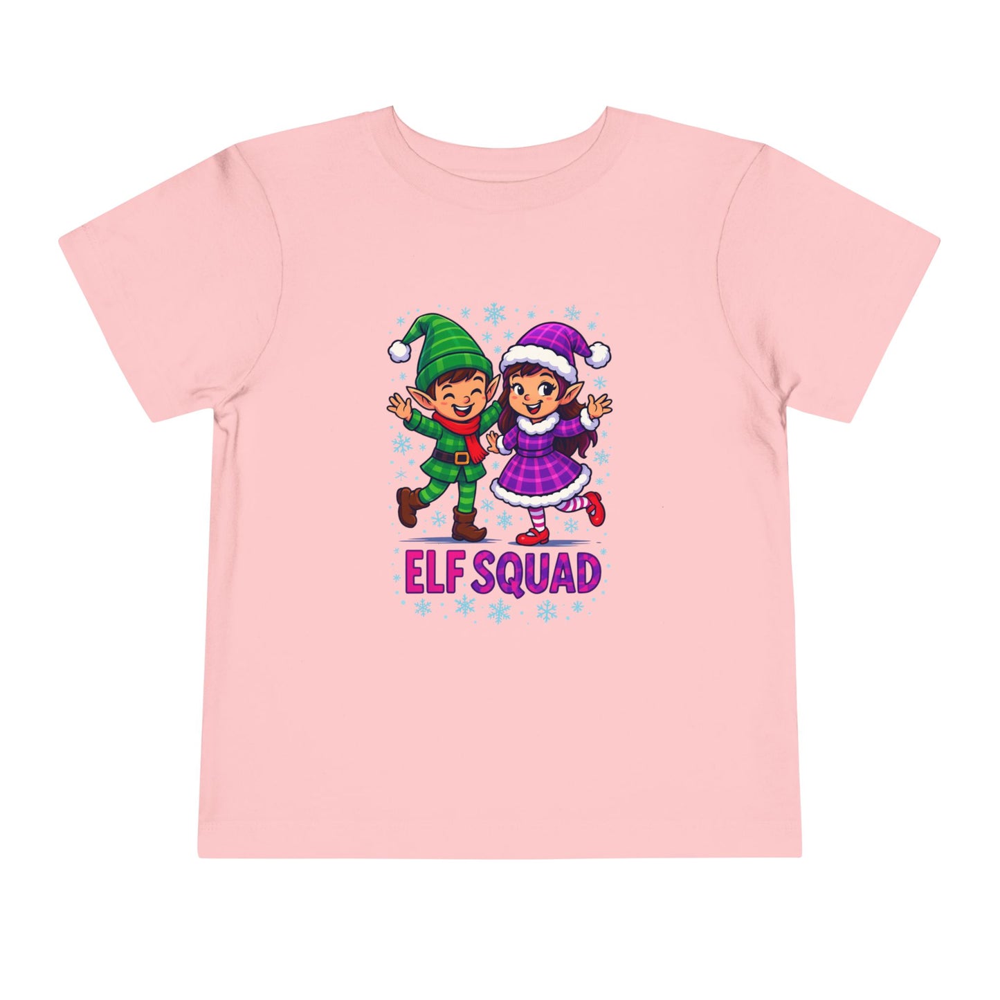 Elf Squad Toddler Christmas Tee