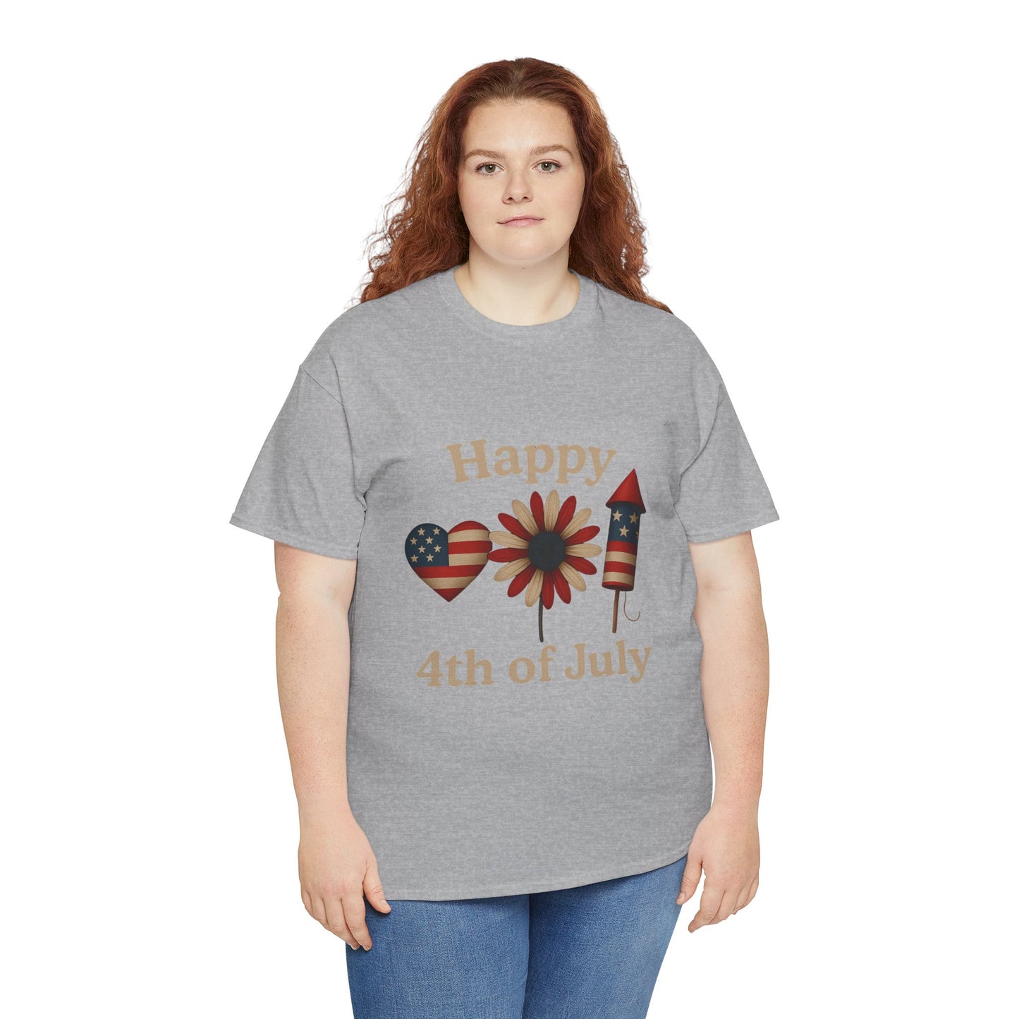 Happy 4th of July Patriotic Tee