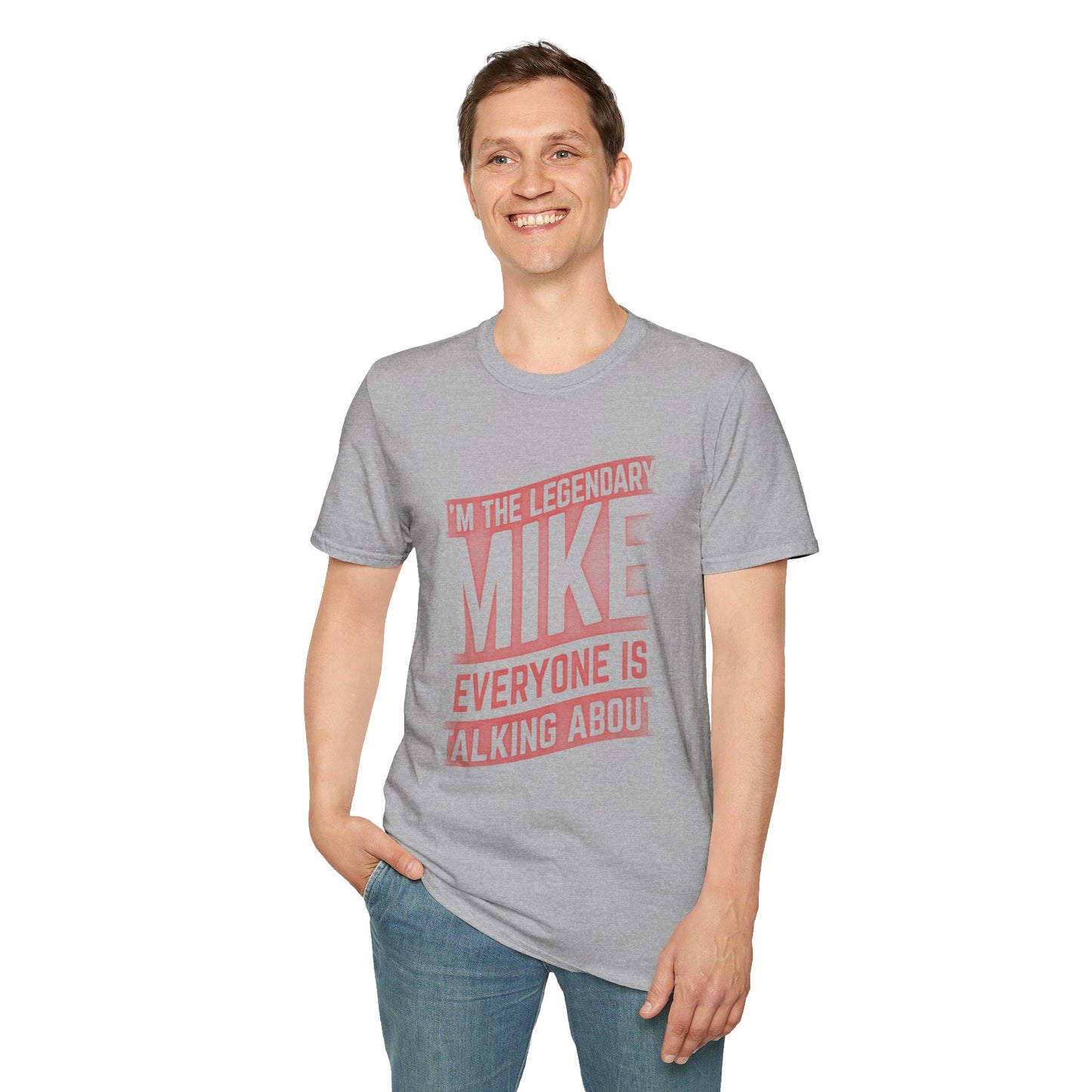 Legendary Mike T-Shirt - Funny Gift for Birthdays, Parties, Casual Wear, Men's Fashion, Unique Tee