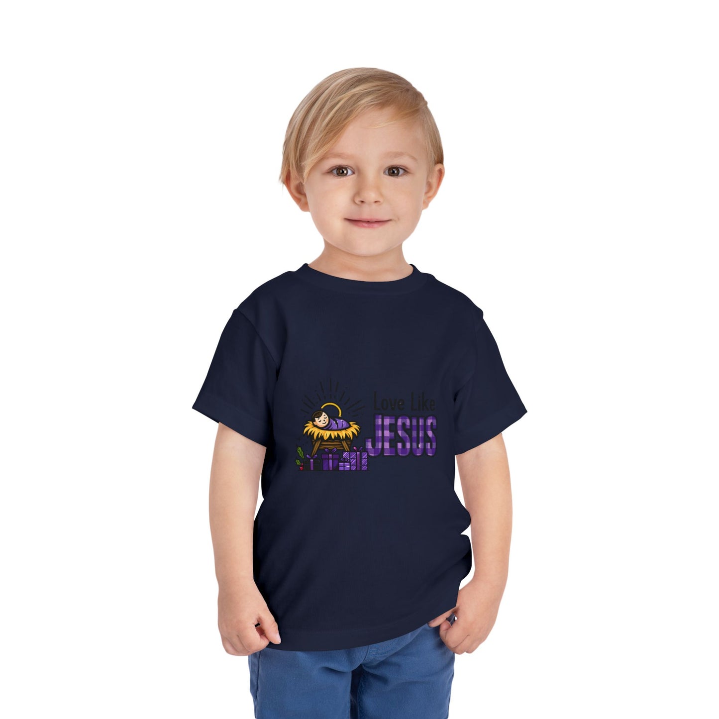 Love Like Jesus Toddler Christmas Tee