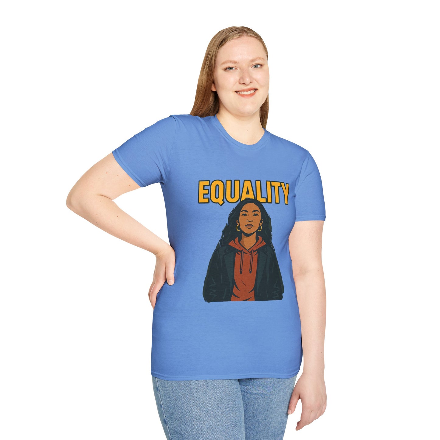 Equality Graphic T-Shirt for Activists, Unisex Tee, Motivational Shirt, Gift for Social Justice, Comfortable Wear for Every Day