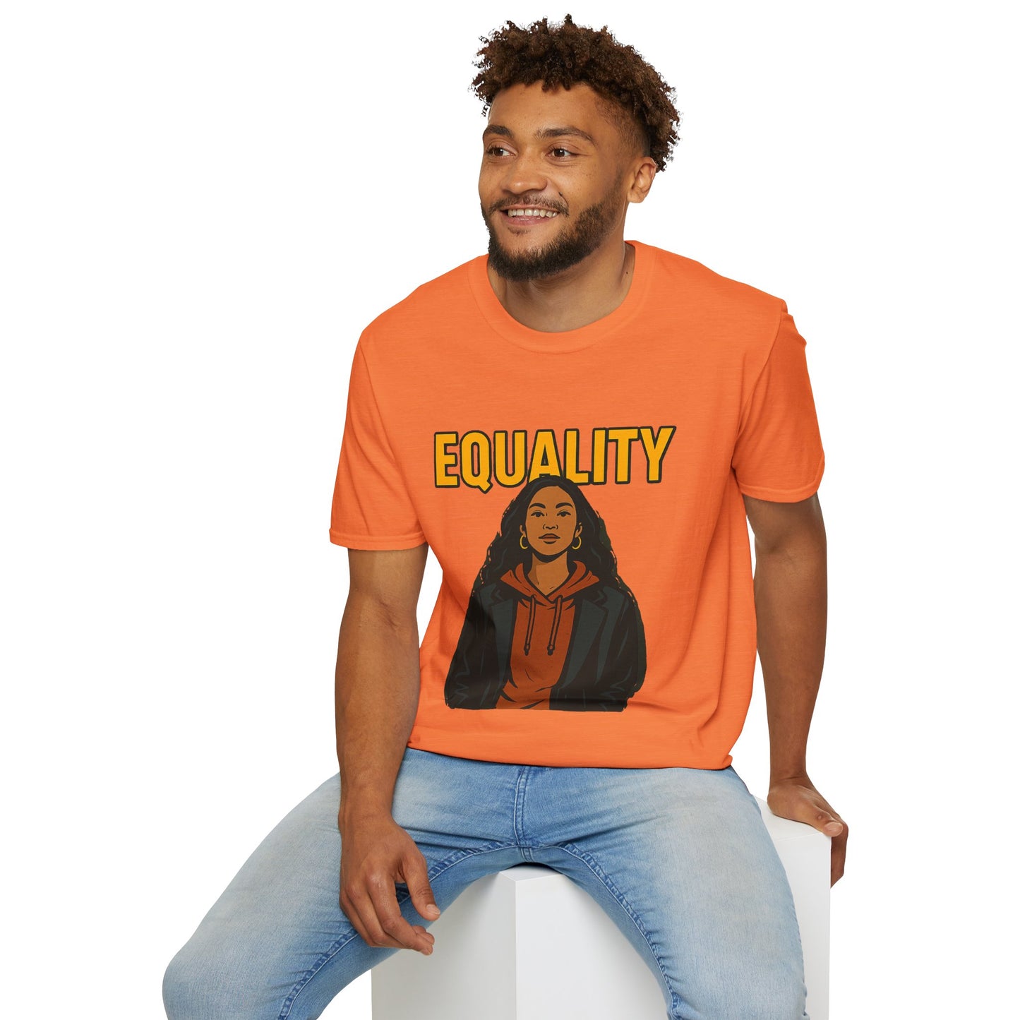 Equality Graphic T-Shirt for Activists, Unisex Tee, Motivational Shirt, Gift for Social Justice, Comfortable Wear for Every Day