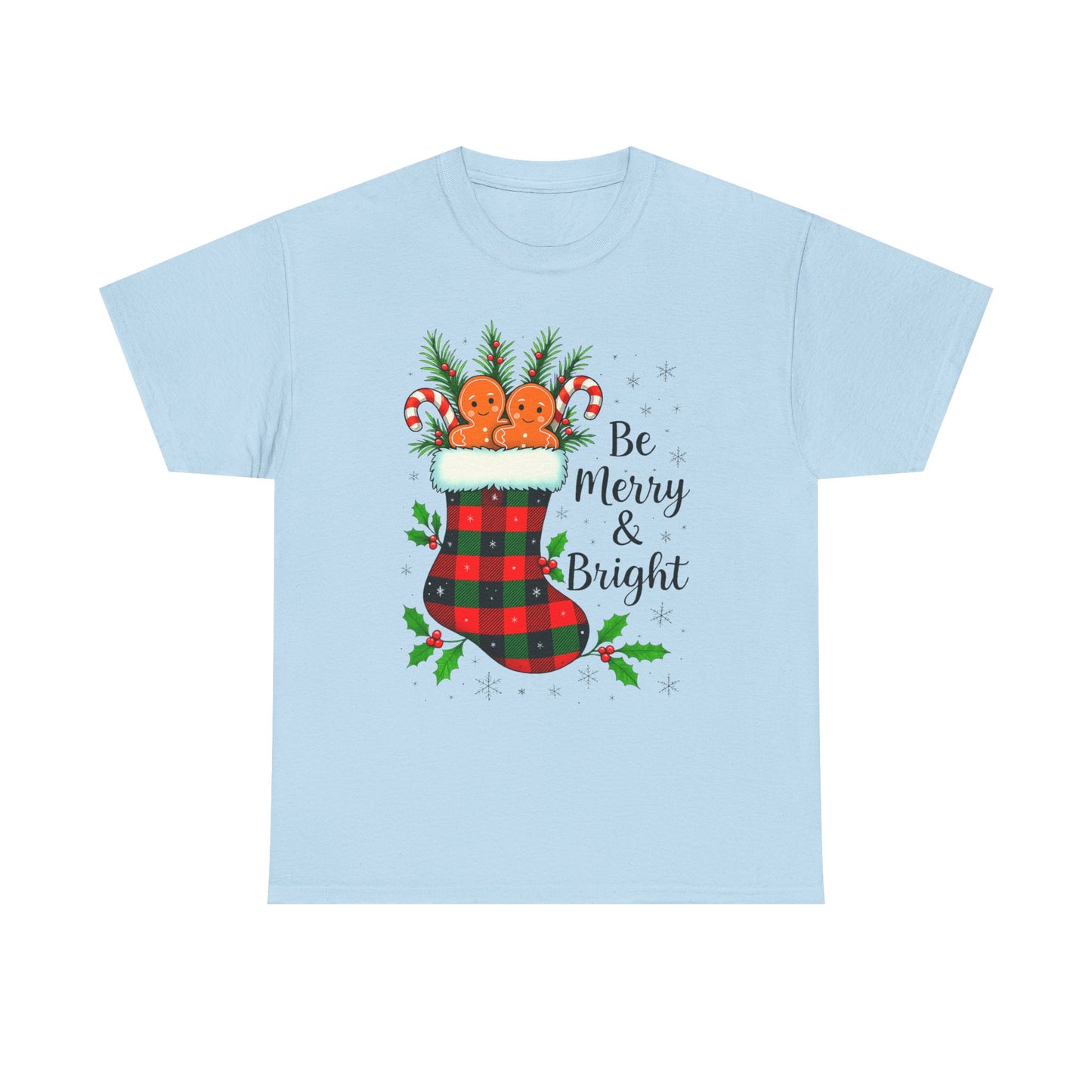 Christmas Plaid Stocking Tee