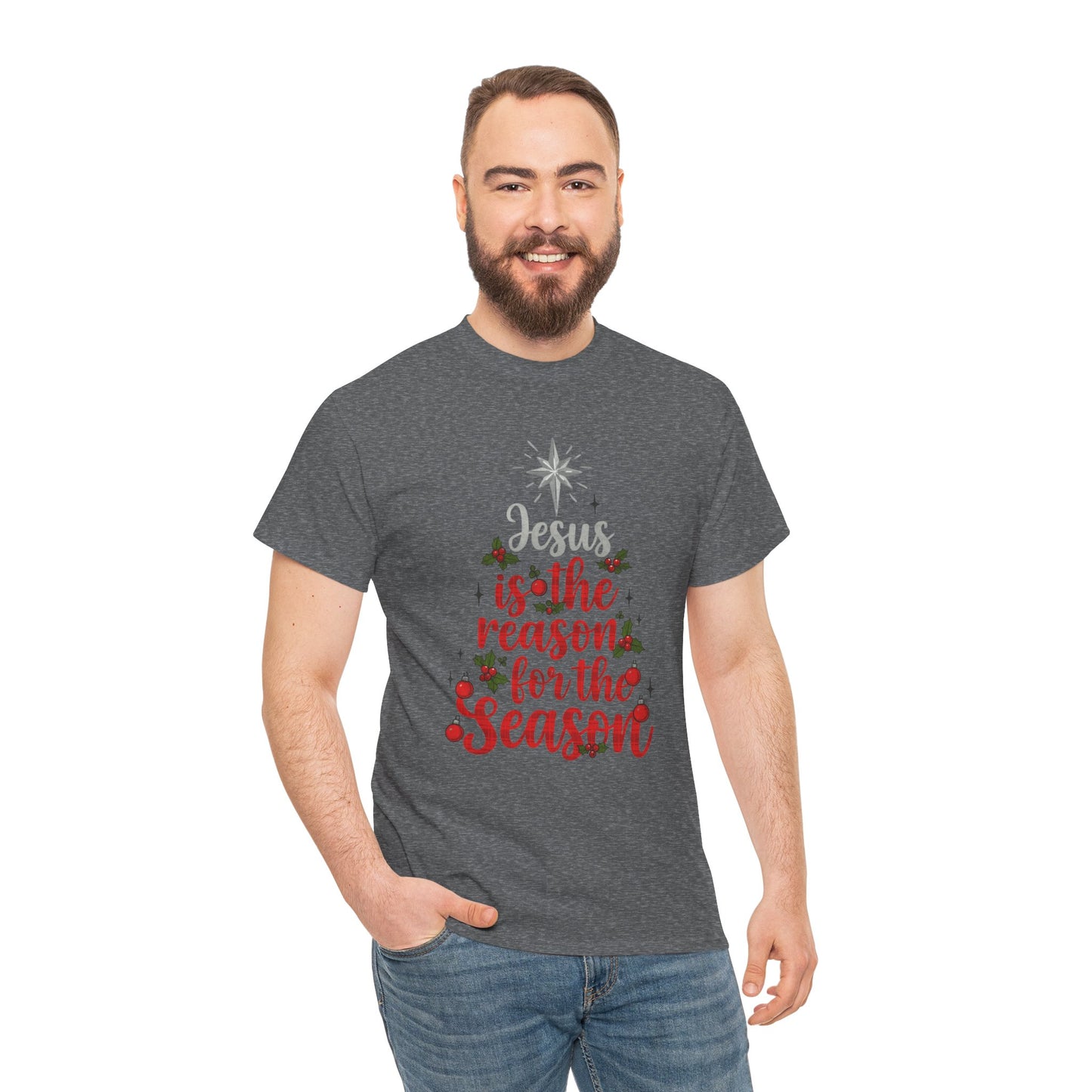 Jesus is the Reason for the Season Christmas Tee