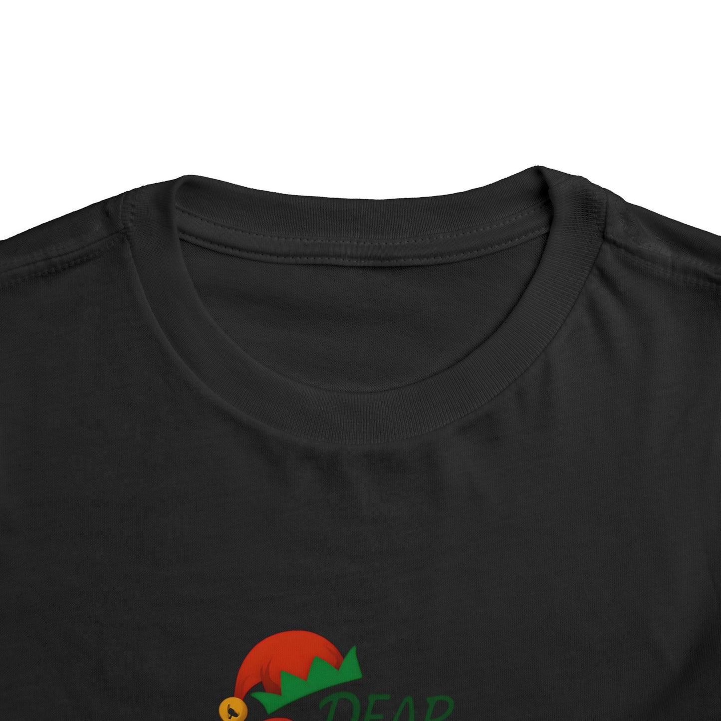 Dear Santa The Elf Lied Toddler Christmas Tee