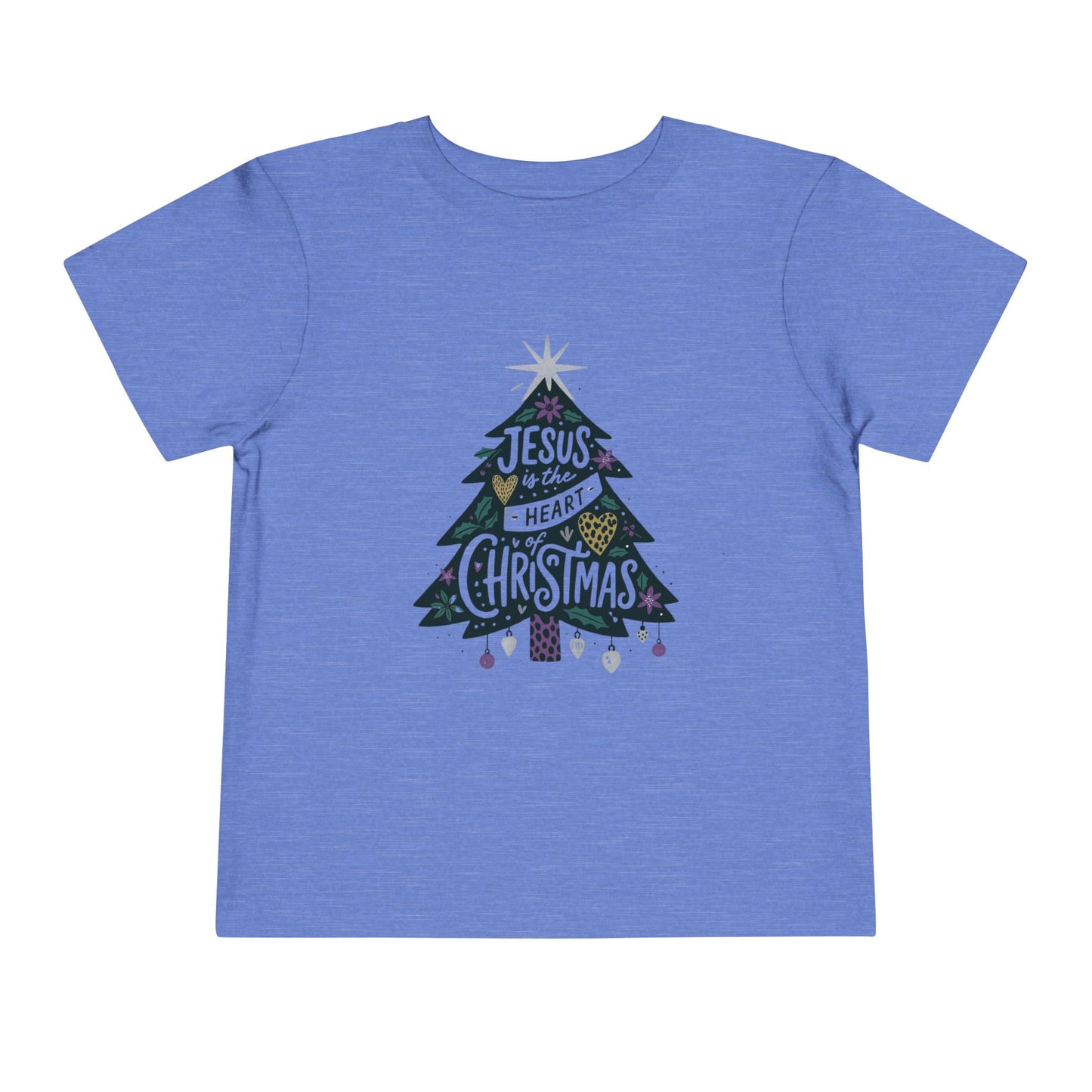 Jesus is the Heart of Christmas Toddler Tee
