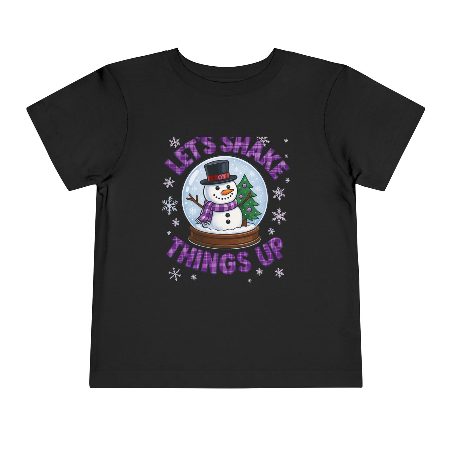 Shake Things Up! Snowman Christmas Toddler Tee