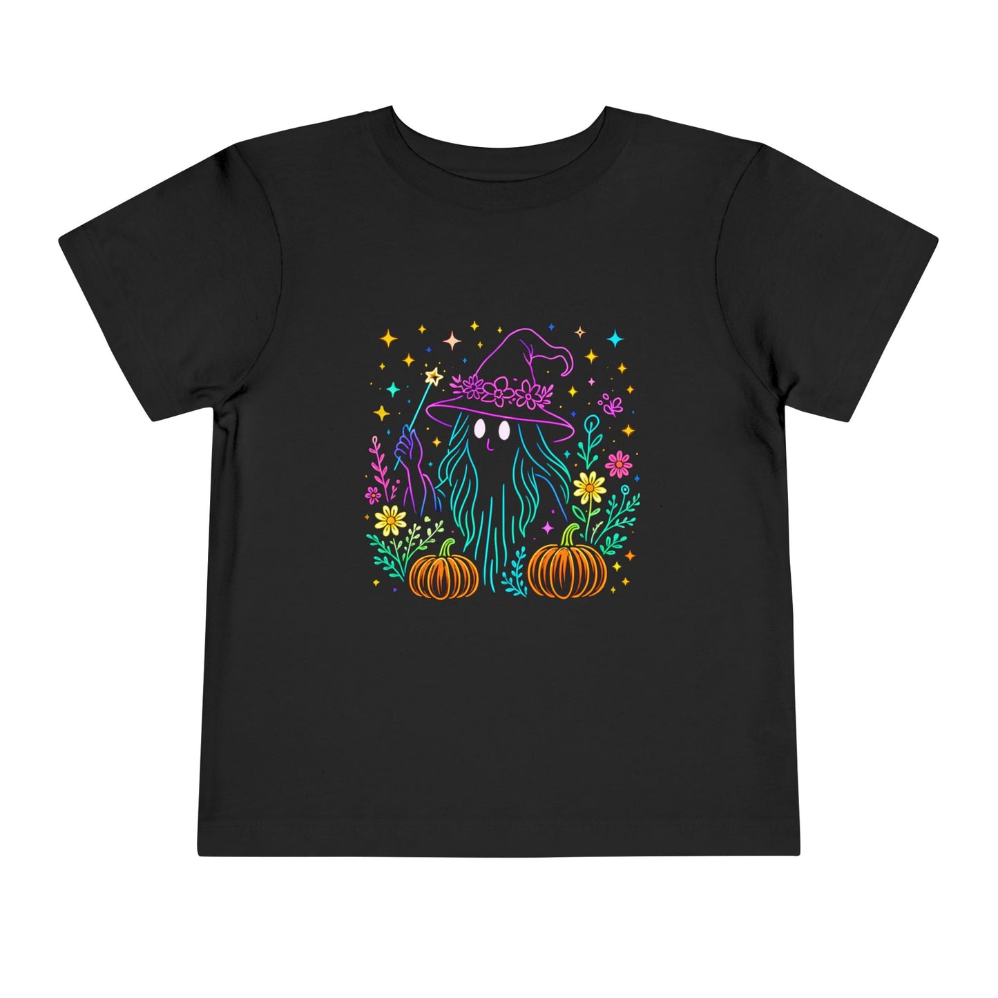 Whimsical Witch Toddler Christmas Tee