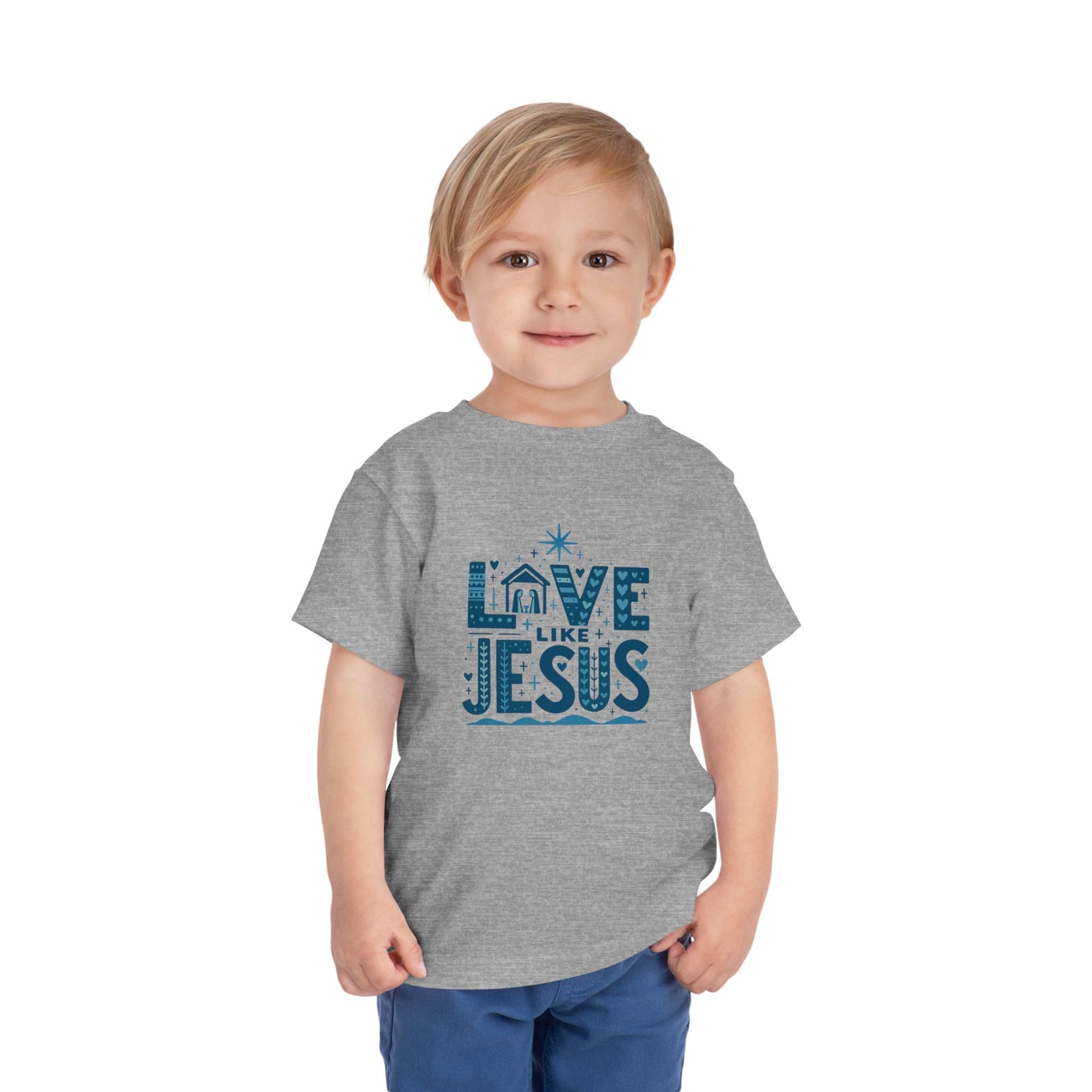Love Like Jesus Toddler Christmas Tee
