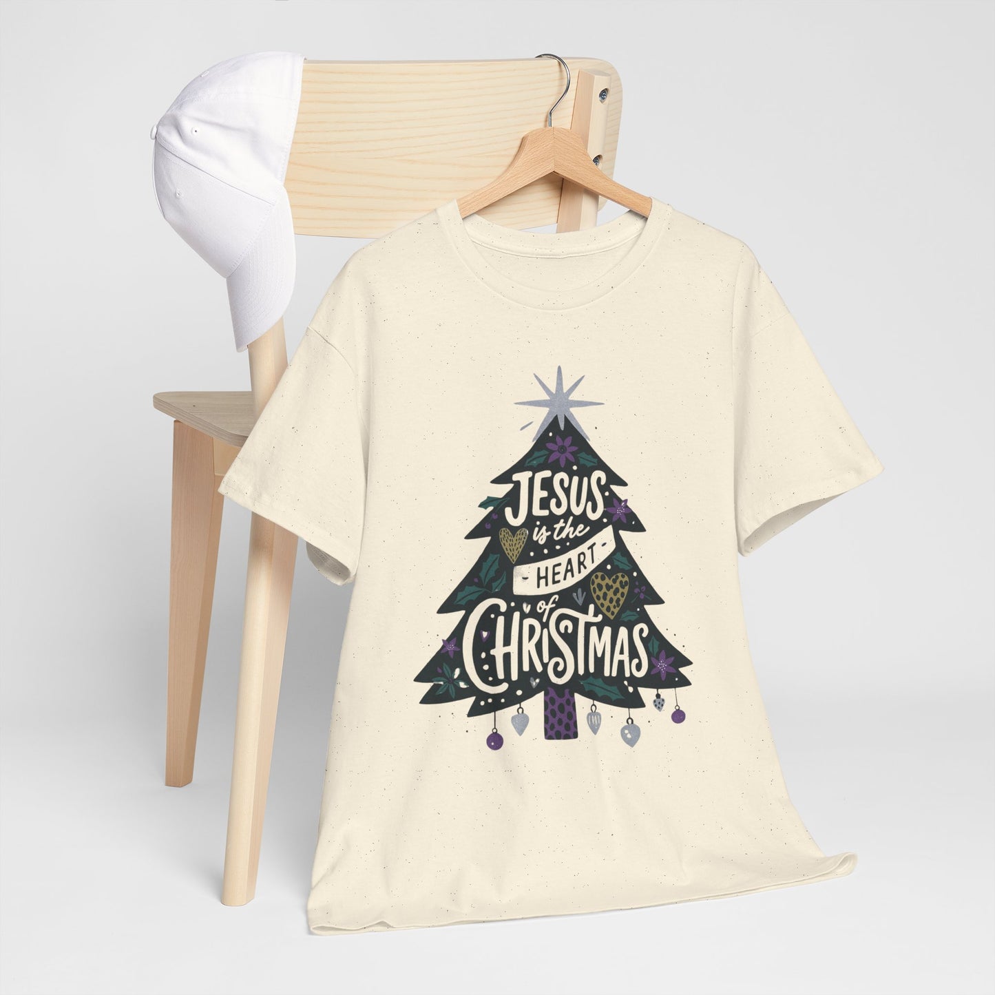 Jesus is the Heart of Christmas Tee