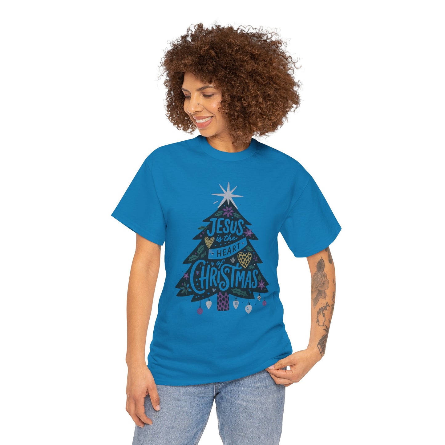 Jesus is the Heart of Christmas Tee
