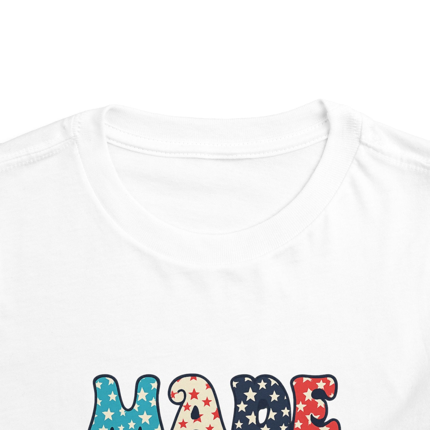 Toddler Tee Vintage Made in USA Retro Smiley Peace Sign Star Design