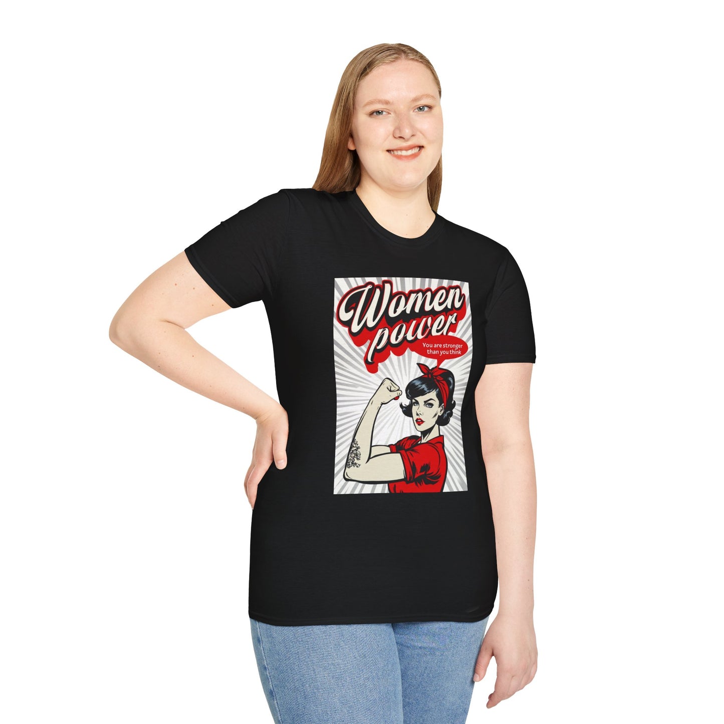 Empowerment T-Shirt - Women Power Design, Feminist Gift, Casual Wear, Birthday Gift, Motivational Apparel