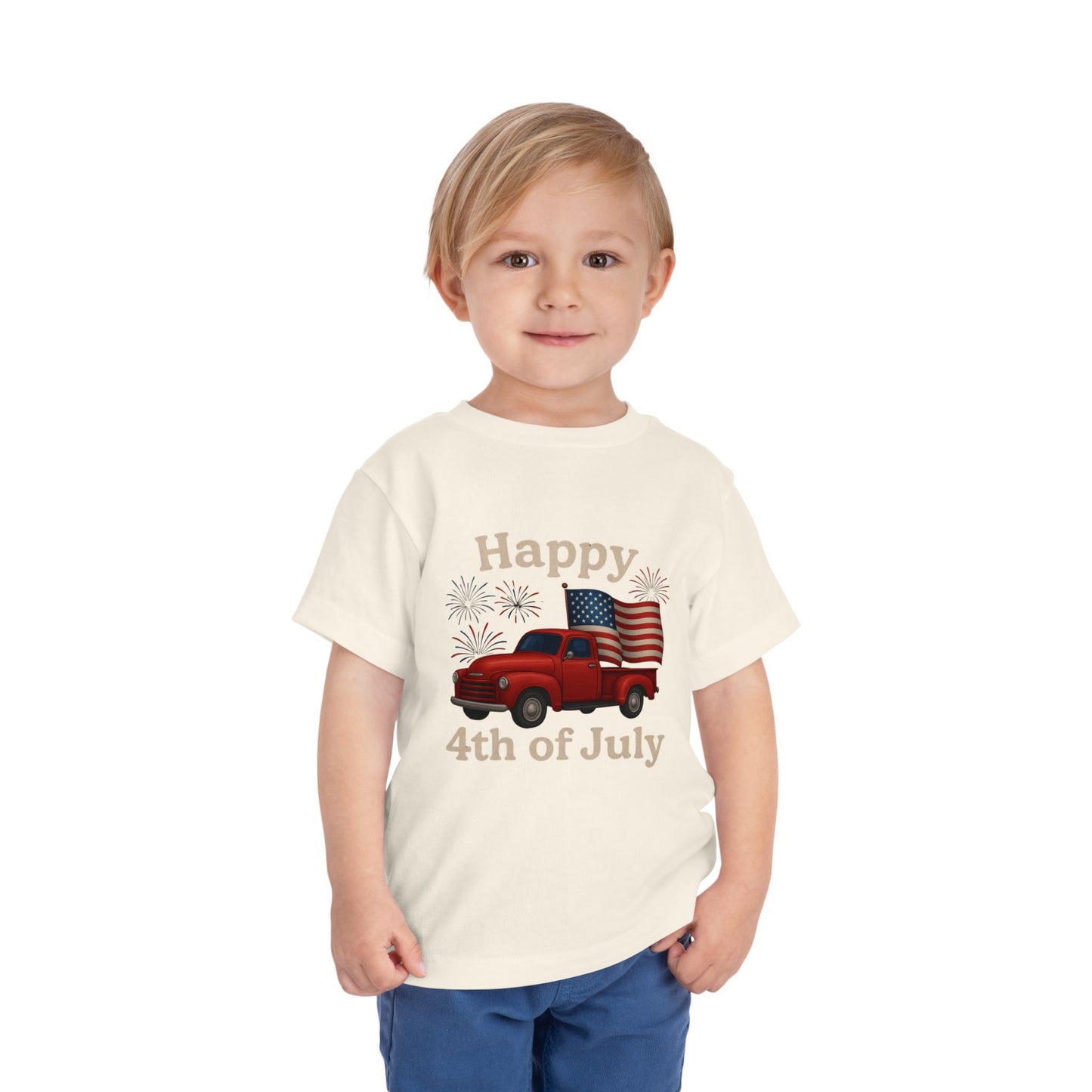 4th of July Truck Tee - Happy Independence Day!