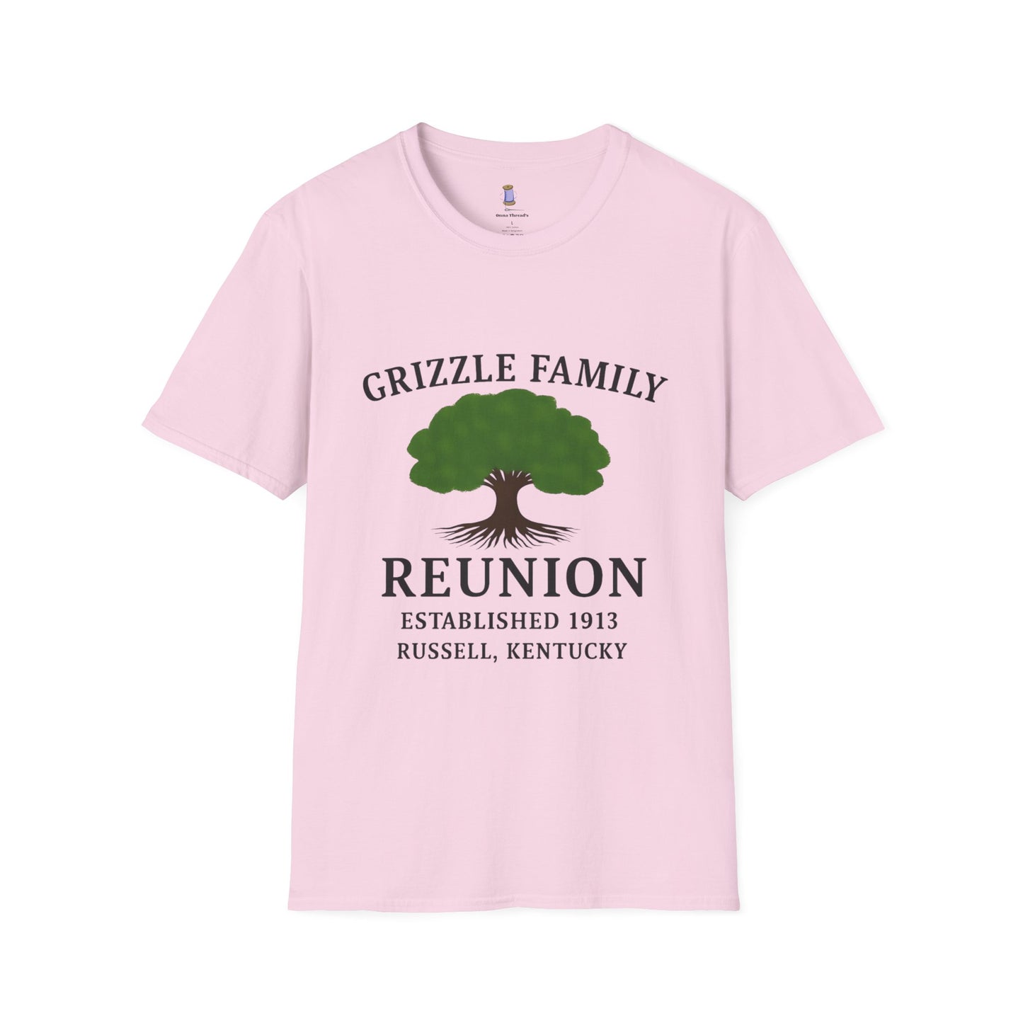 Grizzle Family Reunion Men's T-Shirt, Family Gathering Tee, Heritage Apparel, Summer Picnic Shirt, Custom Family Event Shirt