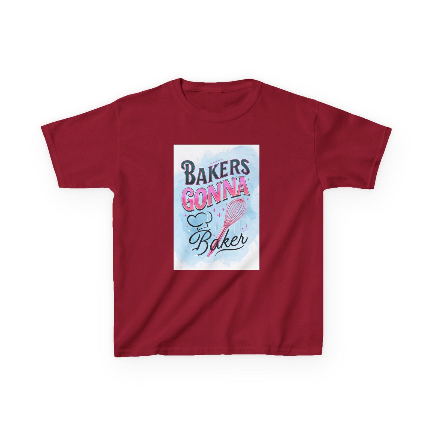 Bakers Gonna Bake Dinosaur Christmas Kids Tee