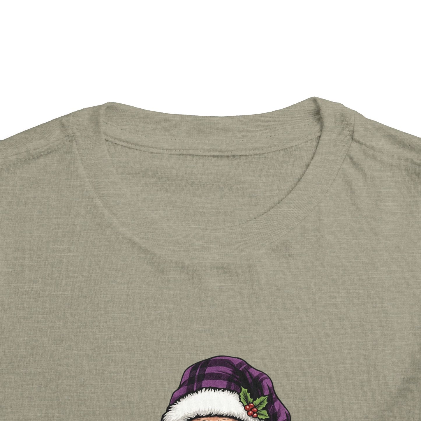 Santa's 'Don't Stop Believin' Toddler Christmas Tee