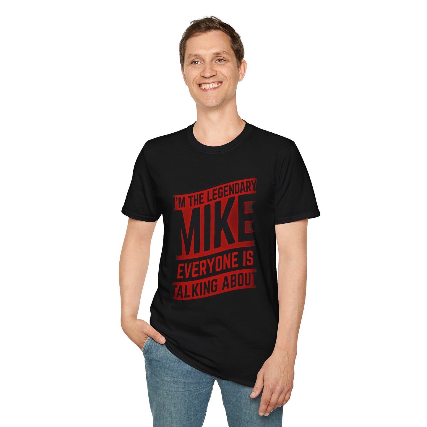 Legendary Mike T-Shirt - Funny Gift for Birthdays, Parties, Casual Wear, Men's Fashion, Unique Tee