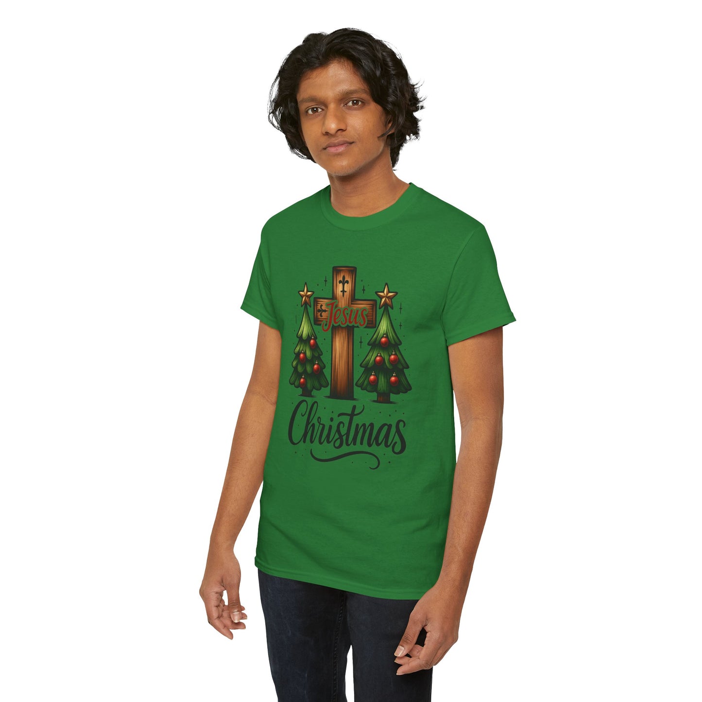 Christmas Cross Unisex Tee