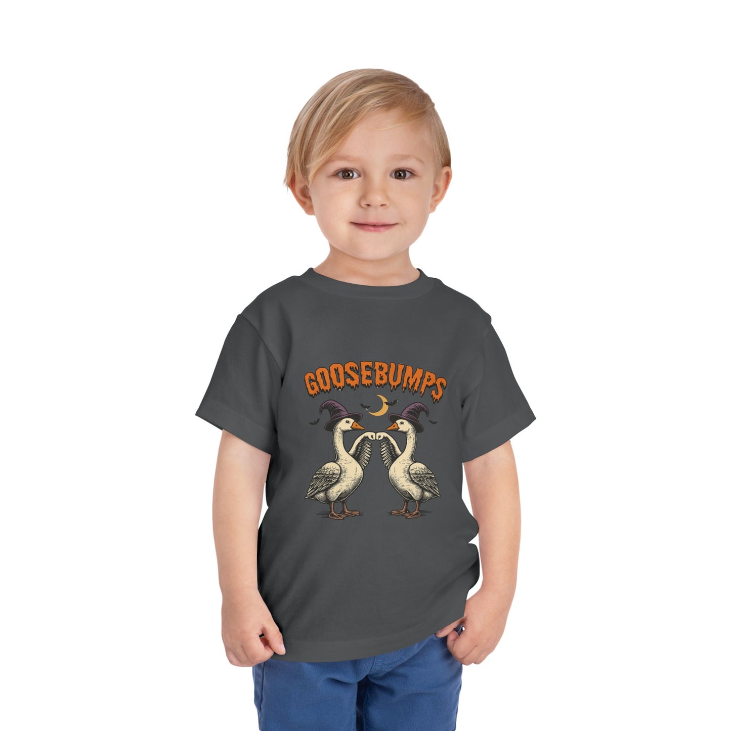 Toddler Tee Halloween Goosebumps Vintage Design