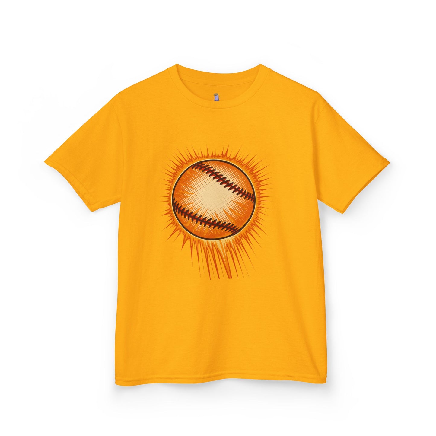 Kids Baseball Graphic Tee, Youth Sports Shirt, Summer Outdoor Top, Gift for Little Athletes, Baseball Lover Apparel