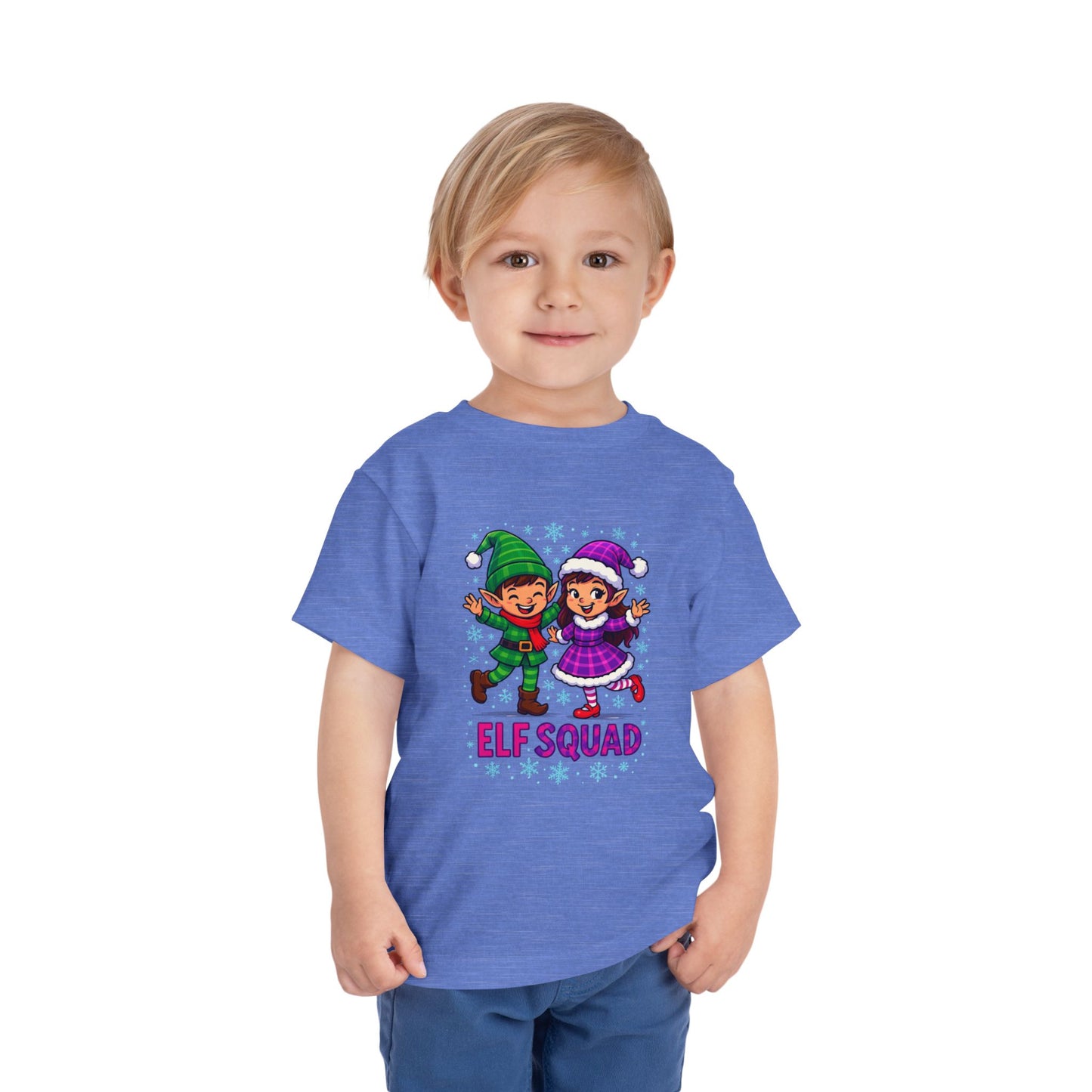Elf Squad Toddler Christmas Tee