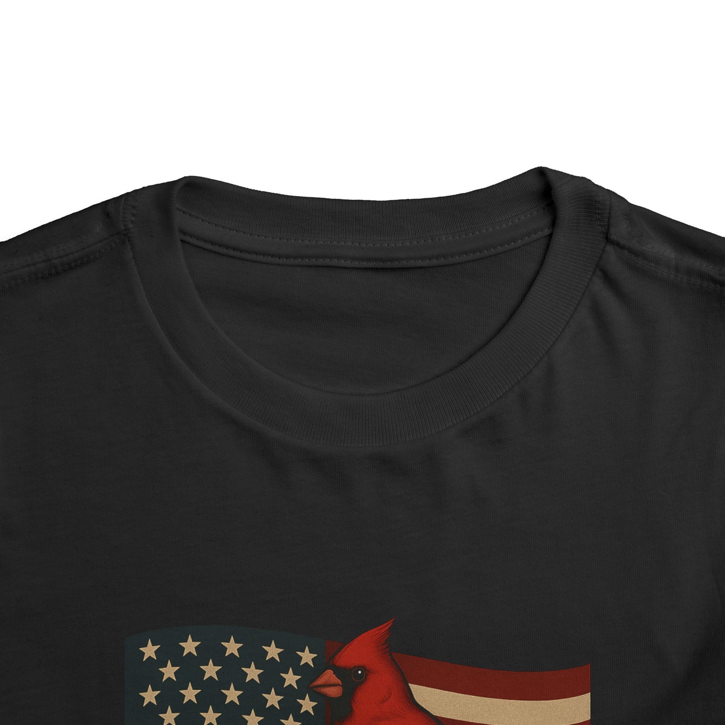 NC Cardinal & Dogwood Toddler Christmas Tee