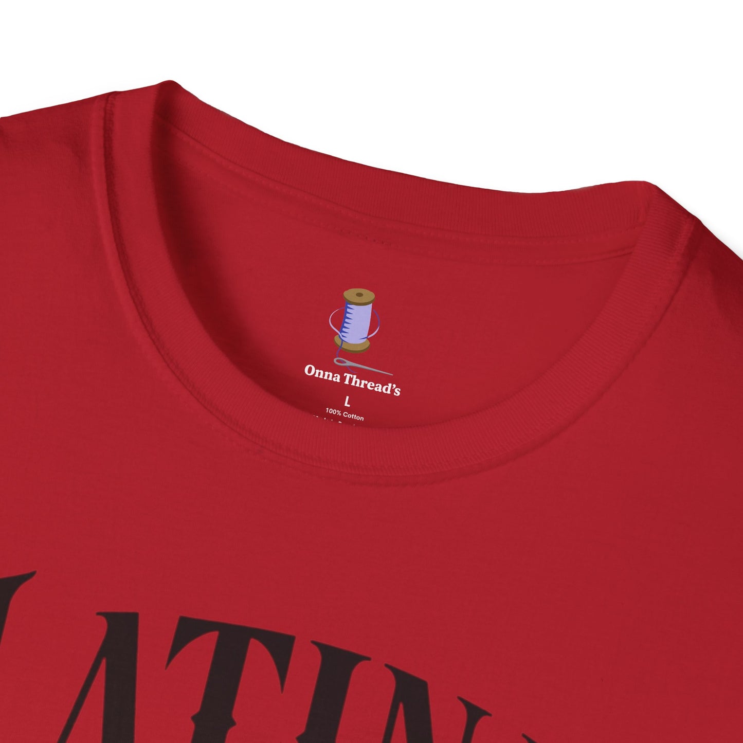 Latina Floral Graphic T-Shirt, Casual Wear, Cultural Pride Tee, Fashion for Latinas, Gifts for Her, Summer Style