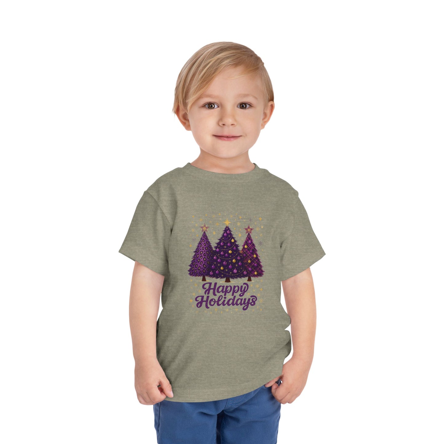 Happy Holidays! Toddler Christmas Tree Tee