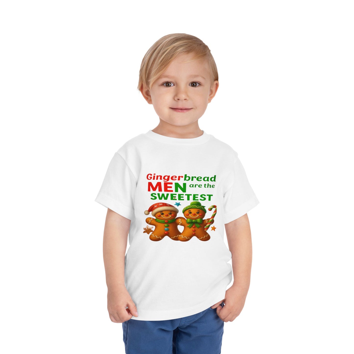 Gingerbread Sweetest Kids Christmas Tee