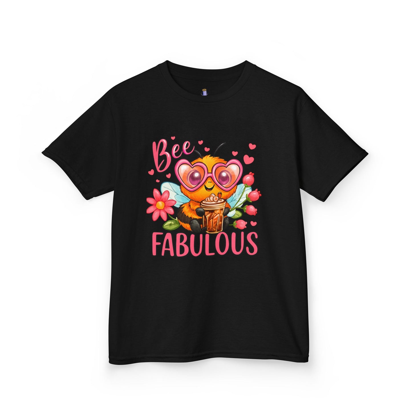 Bee Fabulous Kids Tee | Cute Kids T-Shirt, Birthday Gift, Summer Wear, Flower Lover Tee, Kids Fashion