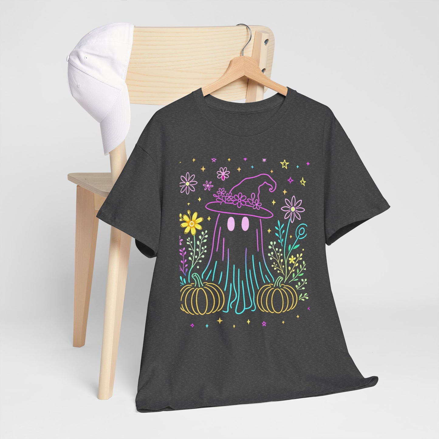 Pastel Ghost Witch Hat Tee