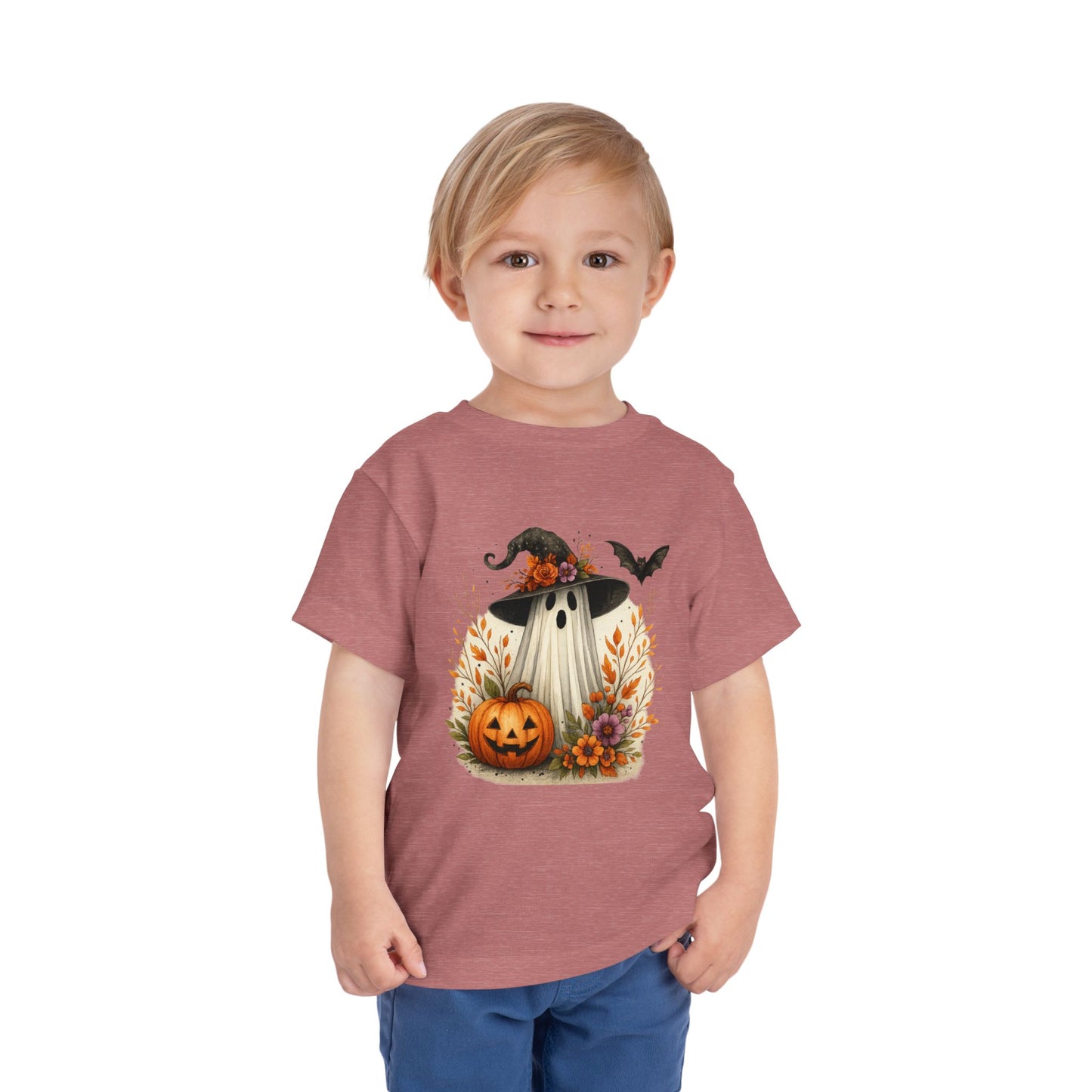 Toddler T-Shirt Friendly Ghost Halloween Tee