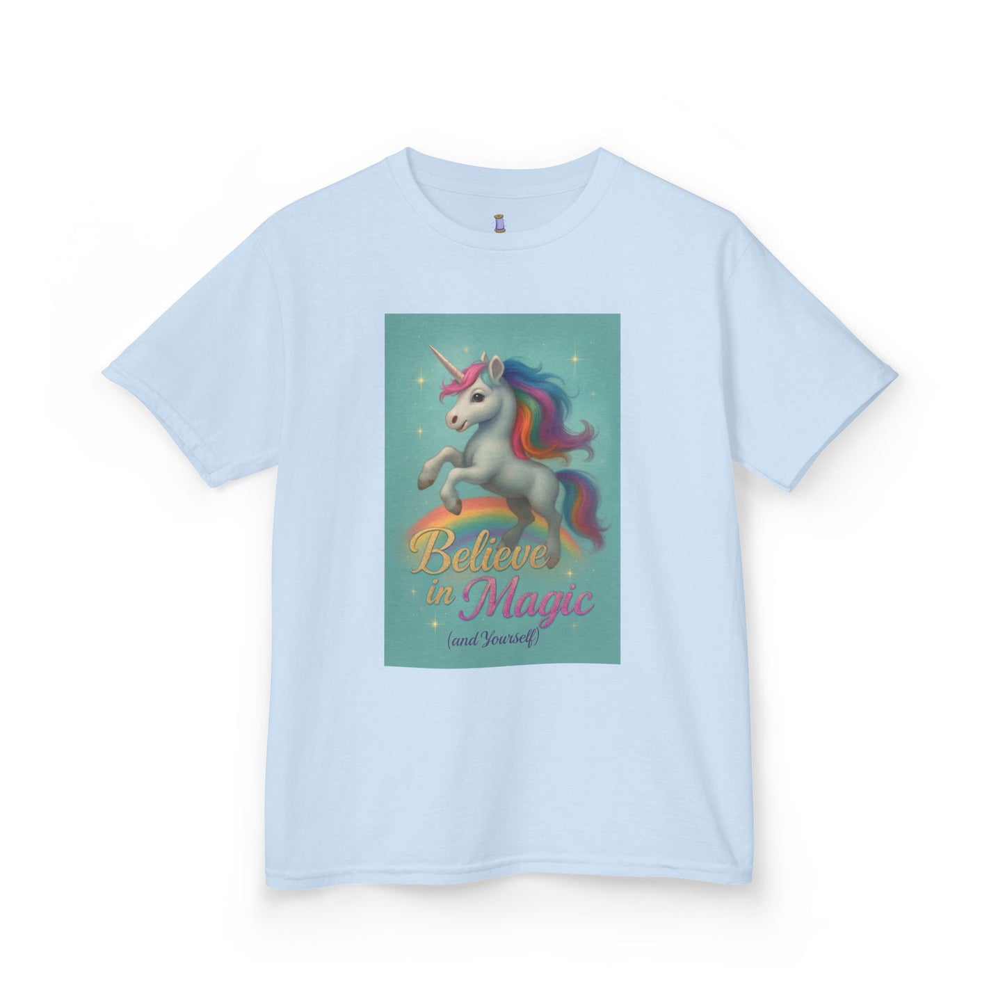 Unicorn Magic Kids Tee - Believe in Magic, Kids T-Shirt, Unicorn Shirt, Birthday Gift, Playtime Apparel