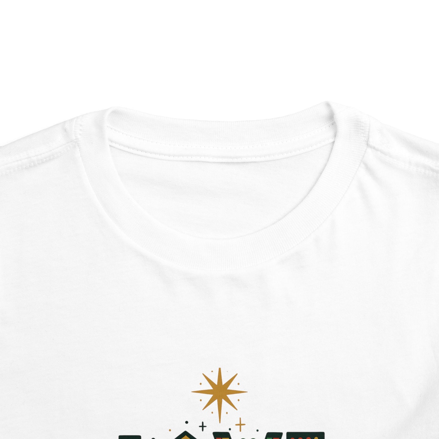 Toddler Christmas Tee - Love Like Jesus Nativity Scene Shirt