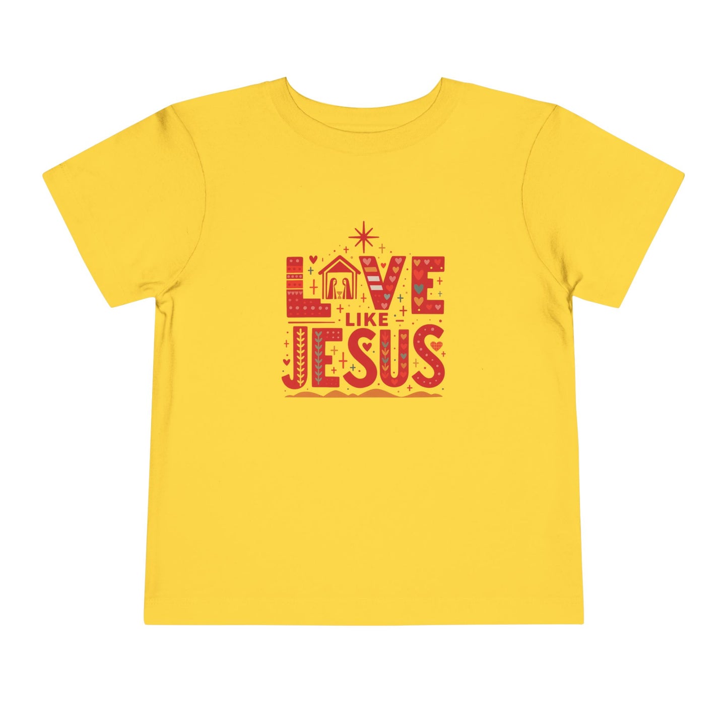 Love Like Jesus Toddler Christmas Tee