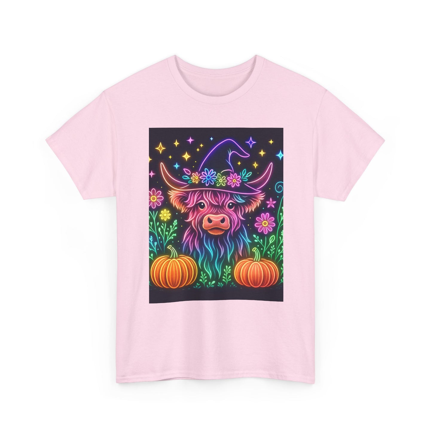 Neon Halloween Highland Tee