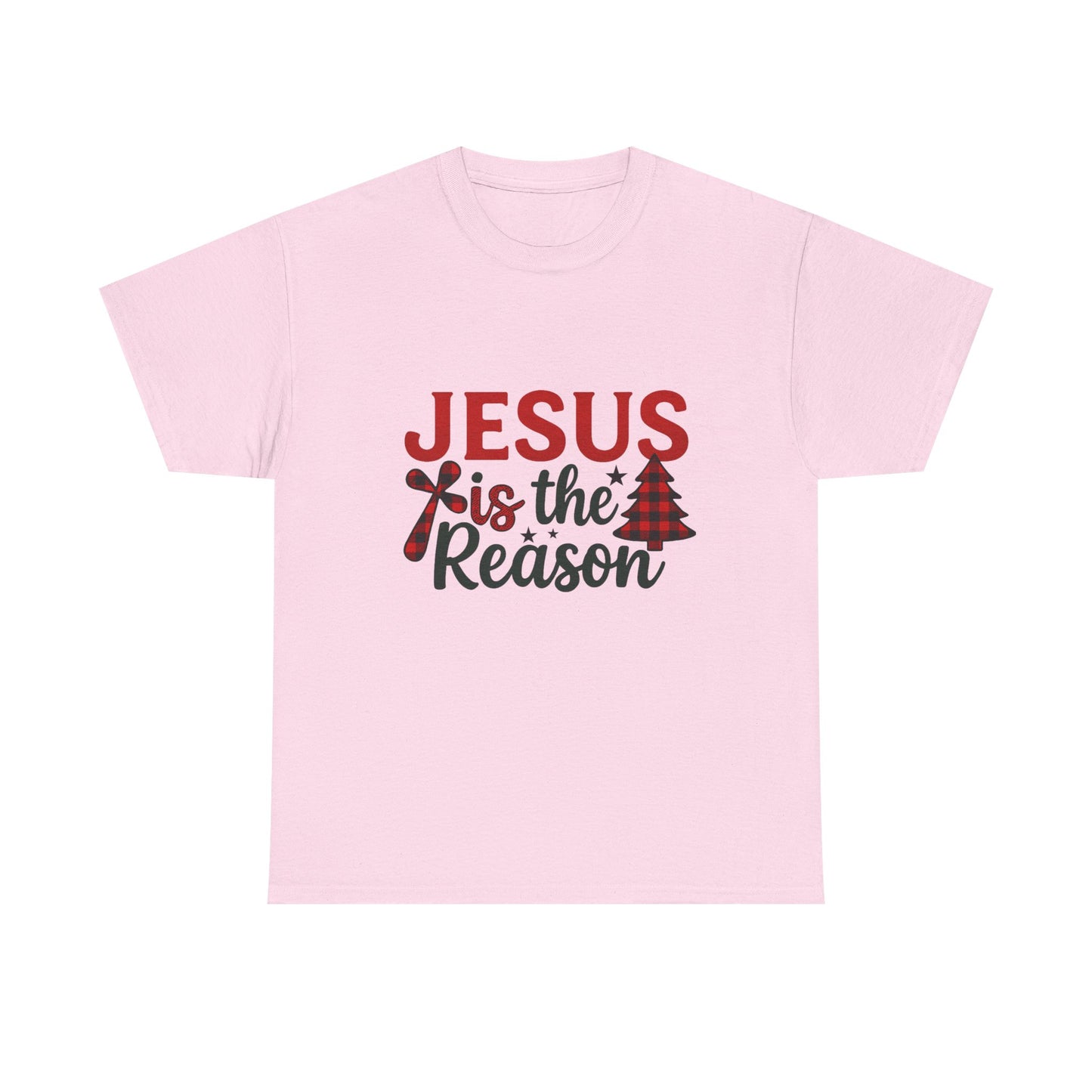 Jesus is the Reason Christmas Tee - Faith-Based Holiday Gift