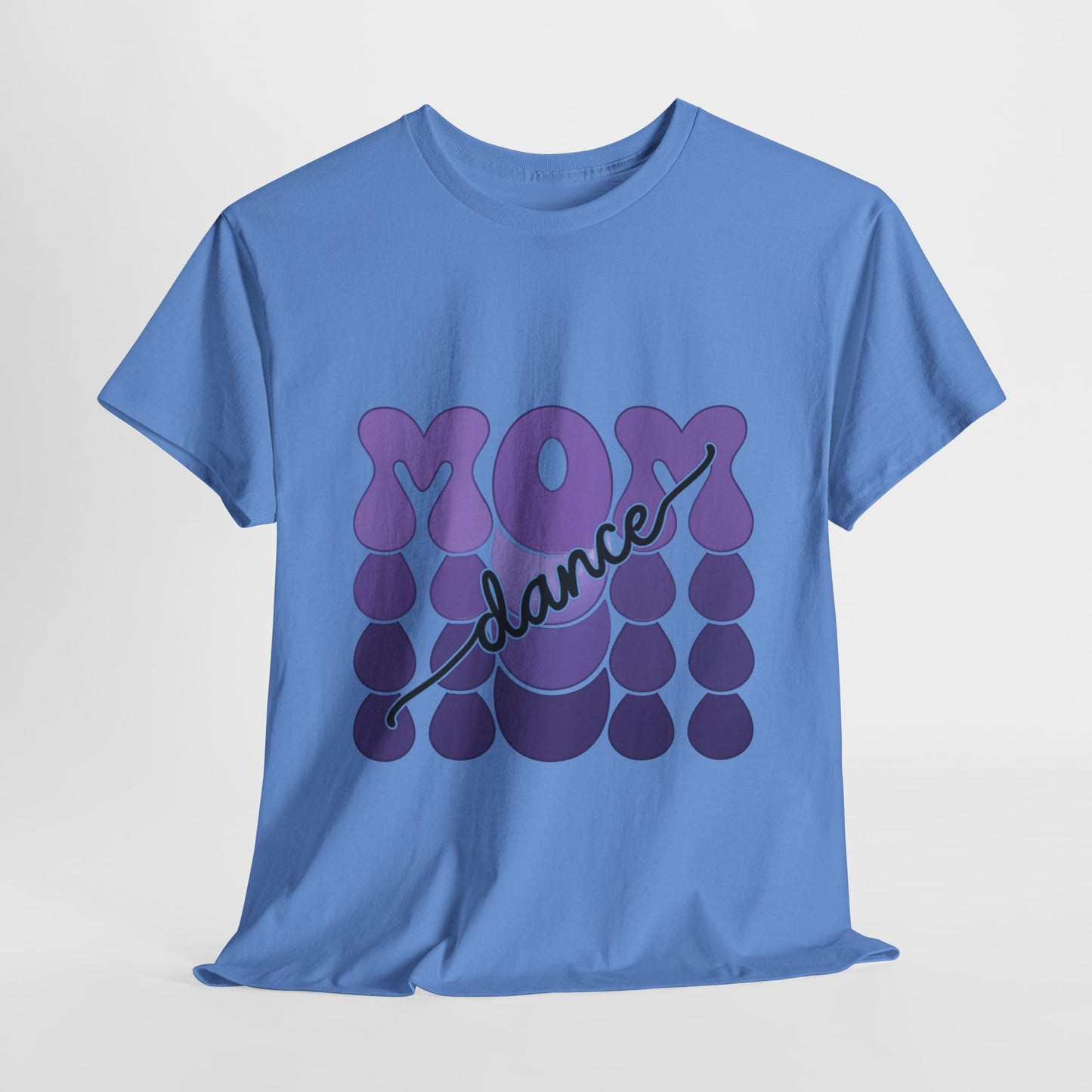 MOM Dance – Purple Letter Stage Spirit Tee