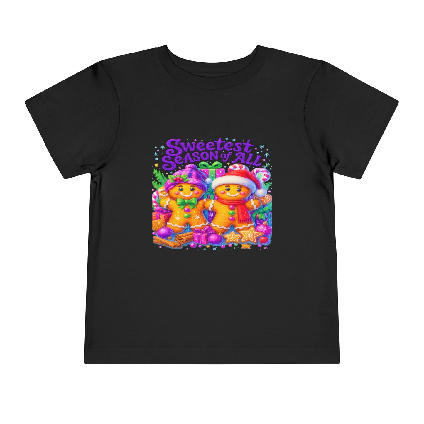 Sweetest Season Gingerbread Christmas Toddler Tee