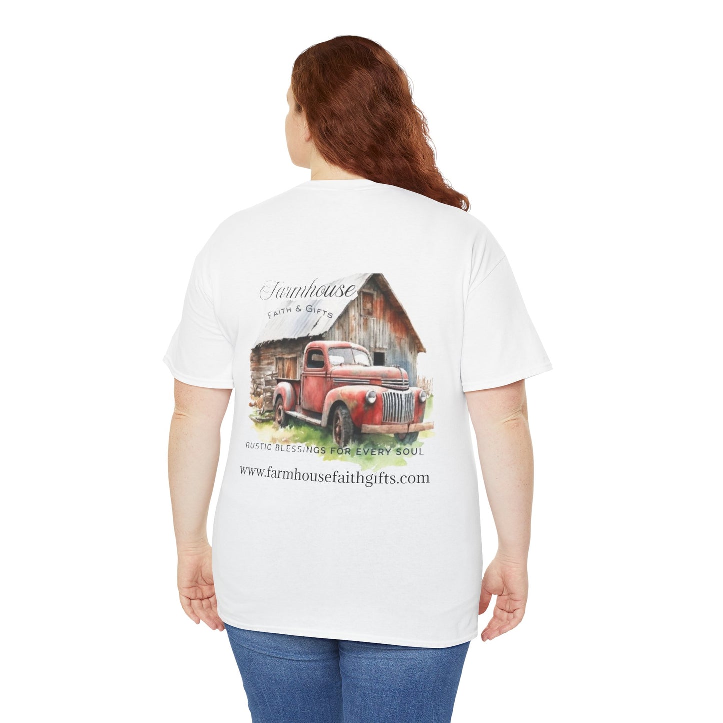 Rustic Farmhouse Unisex Tee, Country Style Shirt, Vintage Truck Tee, Back to Nature Apparel, Ideal Gift for Farm Lovers