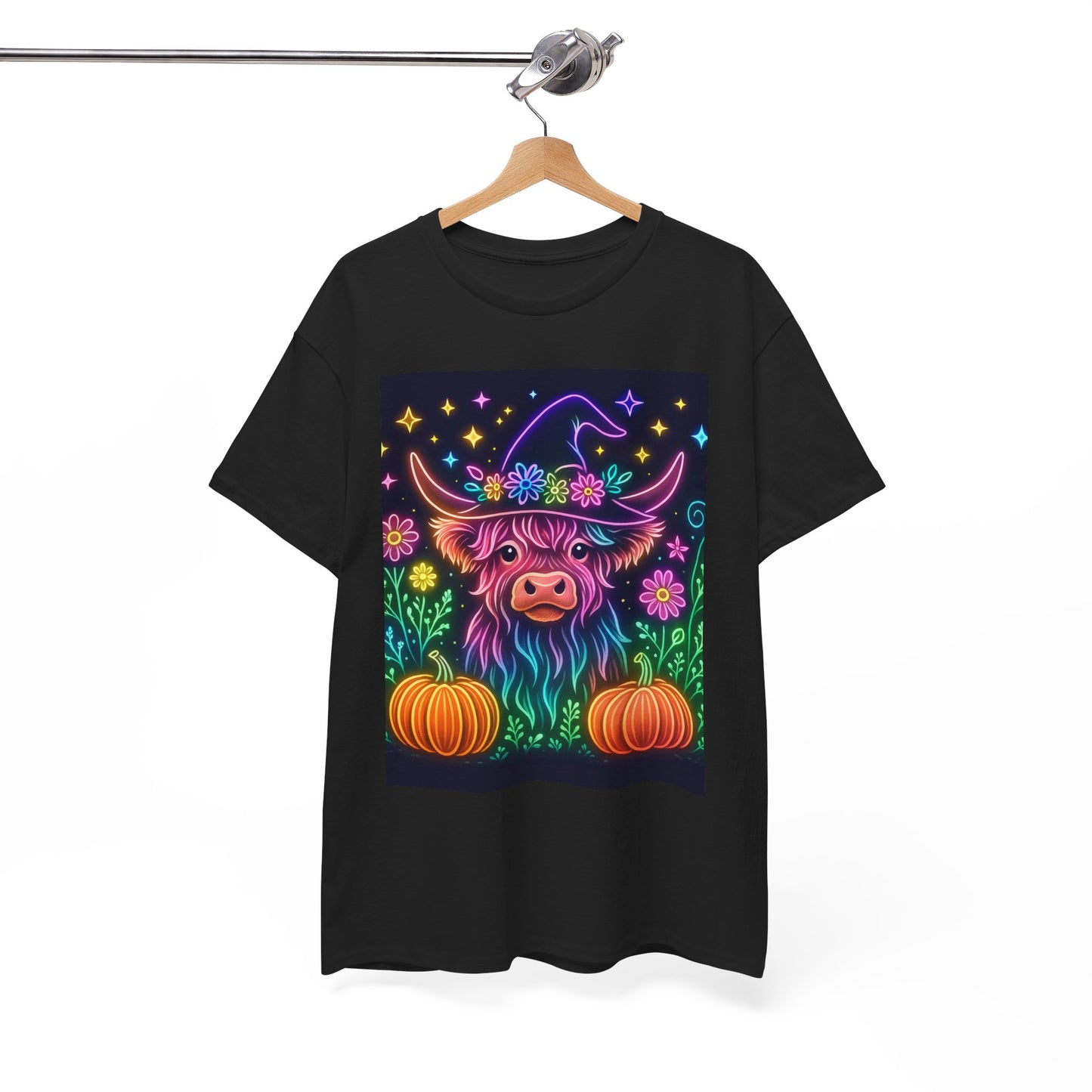 Neon Halloween Highland Tee