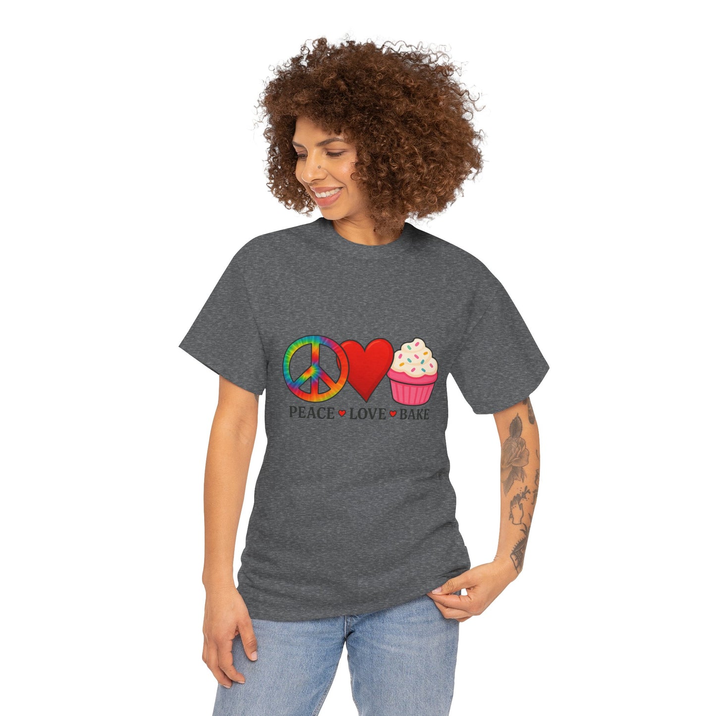 Tie-Dye Peace Sign Tee Love Celebration Shirt