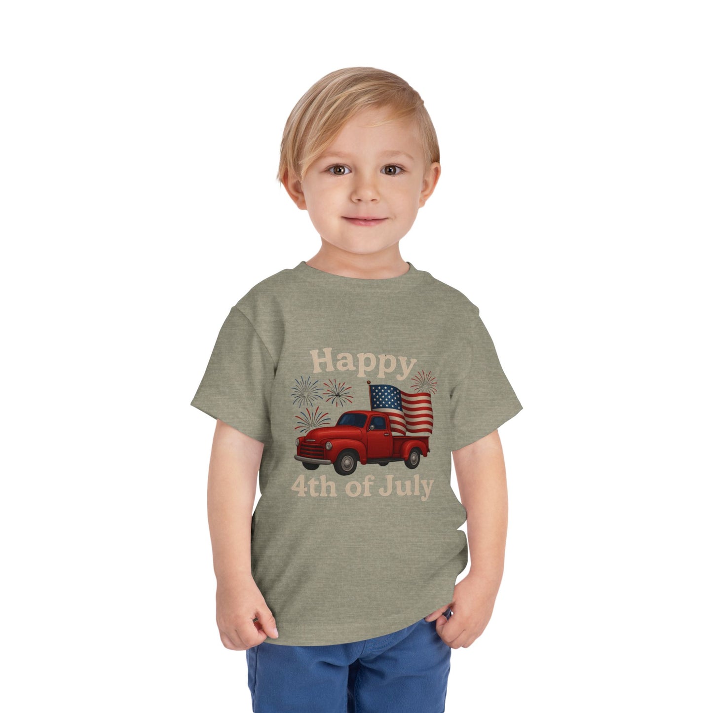4th of July Truck Tee - Happy Independence Day!