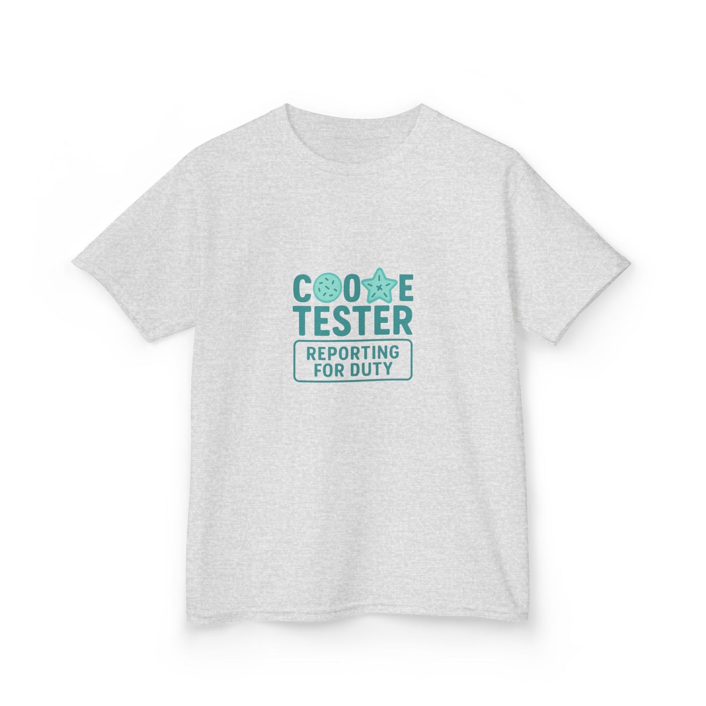 Cookie Tester Dinosaur Christmas Kids Tee